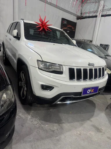 Jeep Grand Cherokee Limited 2014/2015 Branco à venda na R CAR Multimarcas em Contagem MG